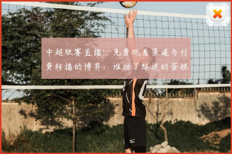 中超联赛直播：免费观看渠道与付费转播的博弈，谁动了球迷的蛋糕？